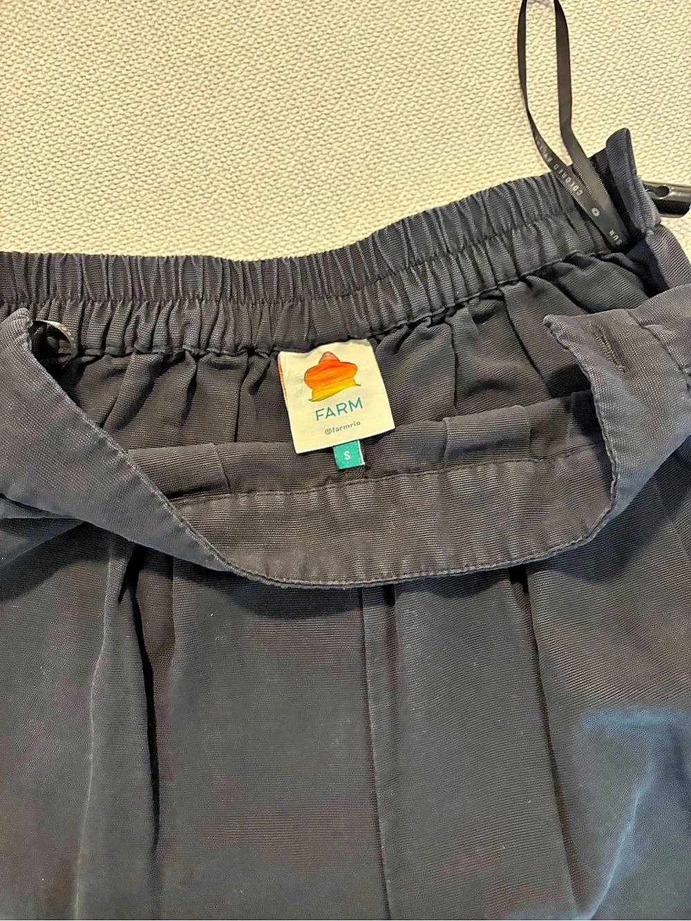 Farm Rio Black Wide Leg Pants - Picture 6 of 6